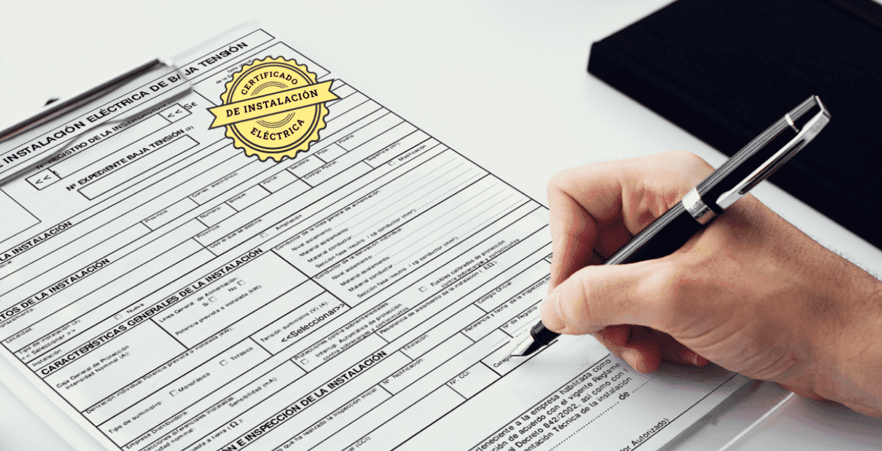CIE - Certificado de Instalación Eléctrica
