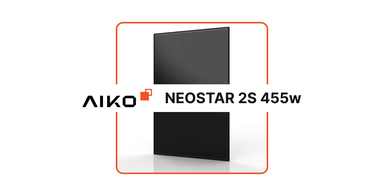 Robinsun launches the latest generation of Aiko solar panels, introducing the Neostar 2S 455 Wp in its plugin solar kits