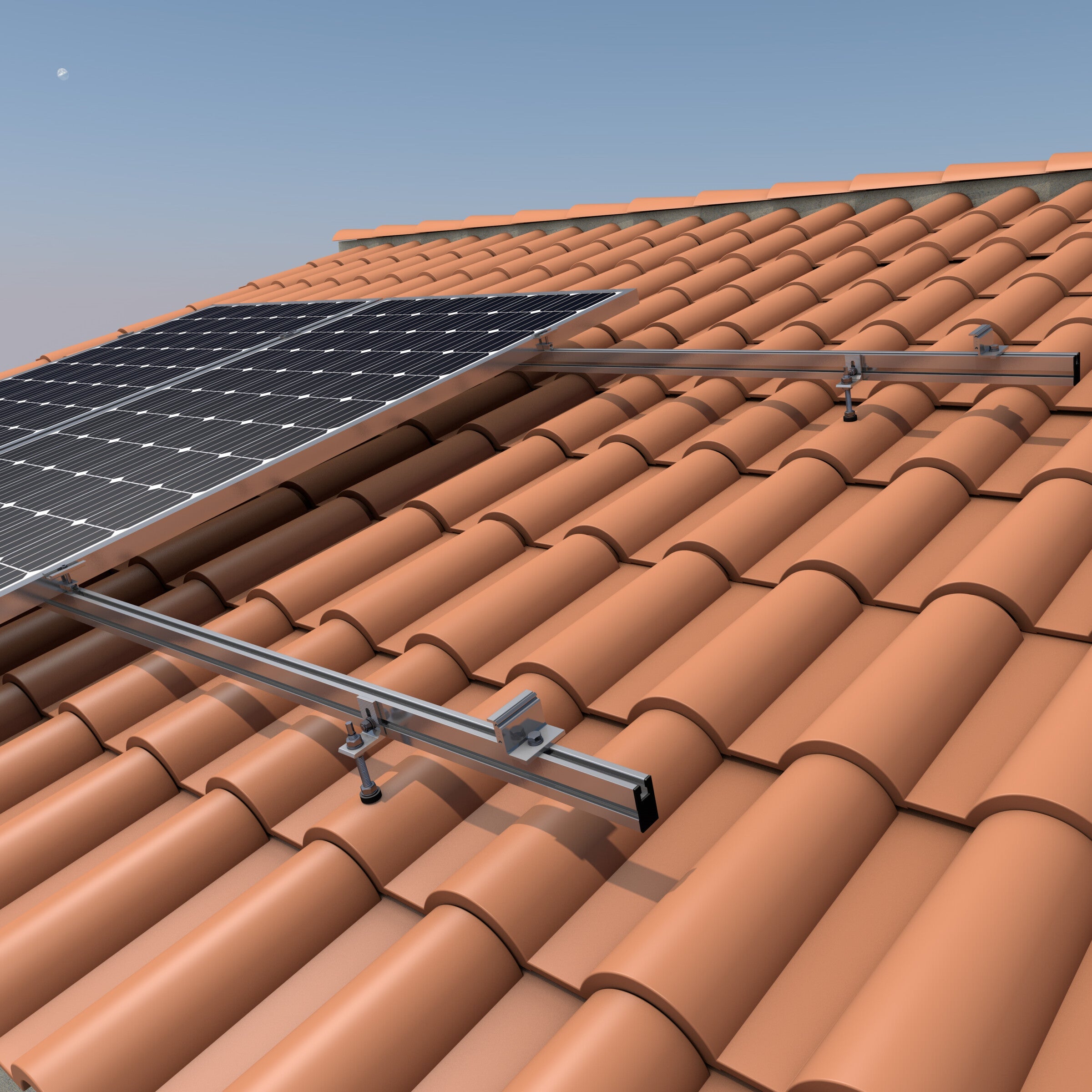 Fixation pour panneau solaire Sunfer 01V1