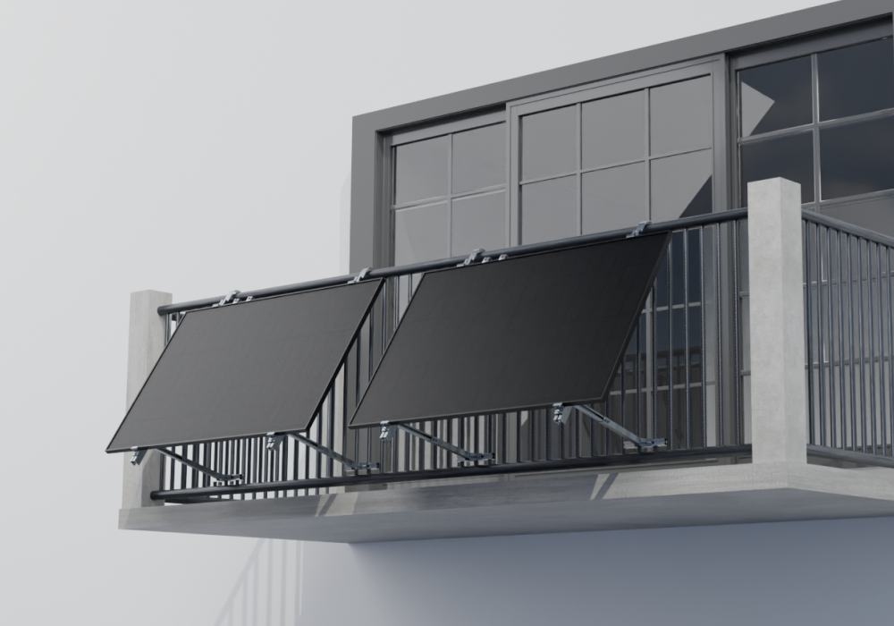 Balcony solar kit