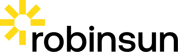 Robinsun company logo – yellow transparent