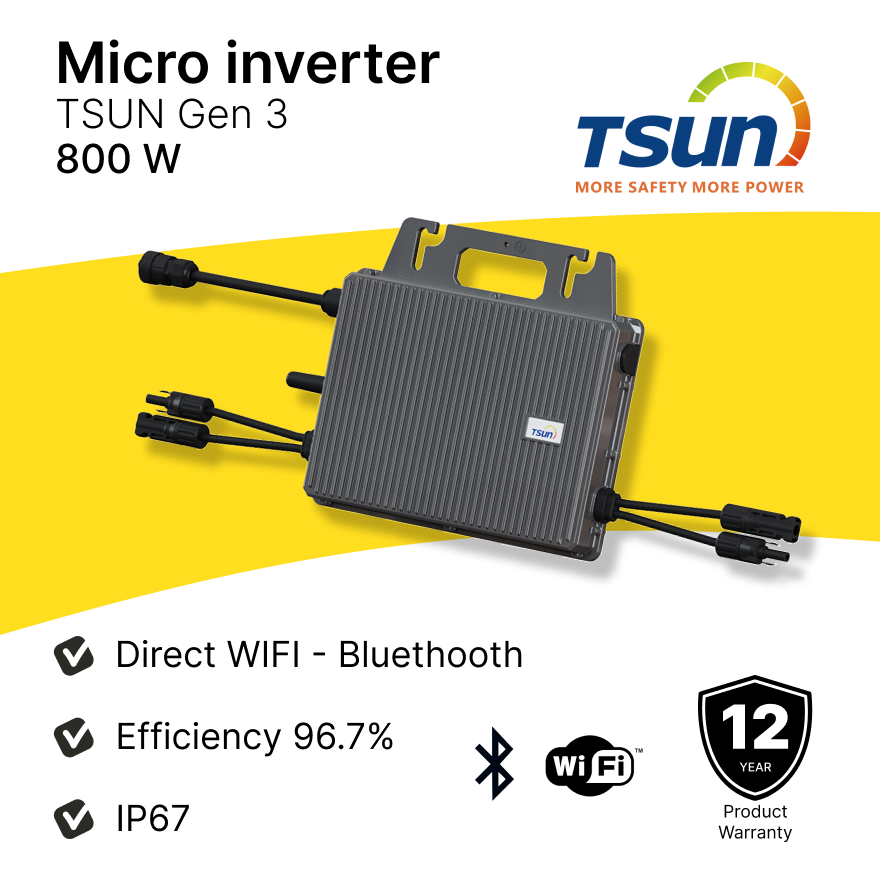 TSUN MS800 Wechselrichter