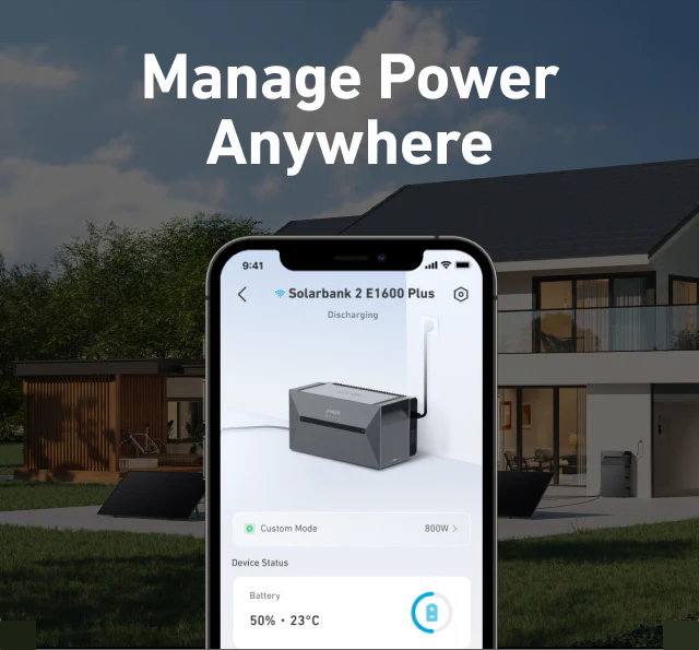 Anker Solix Solarbank 2 E1600 Display 3