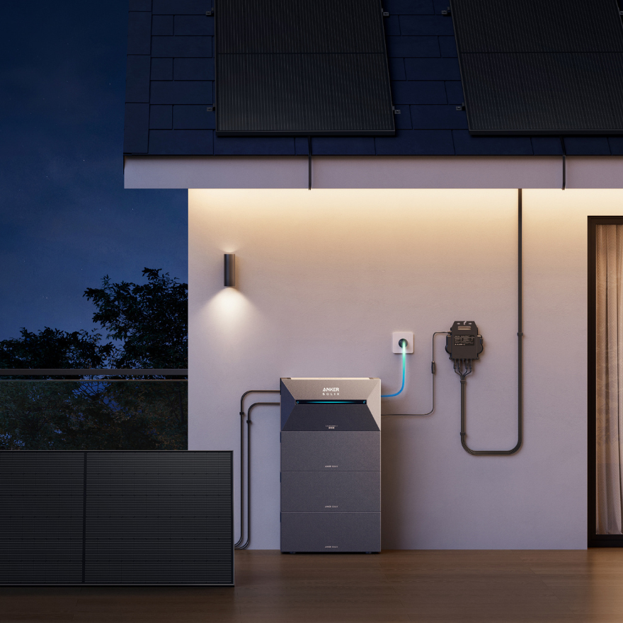 Anker SOLIX Solarbank E1600 AC House display