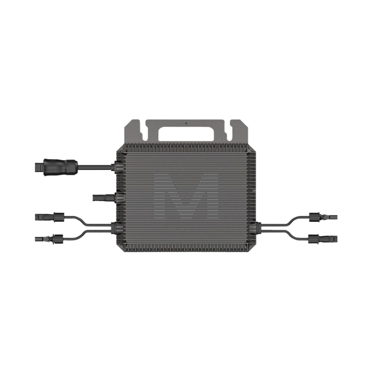 Marstek M2-800 micro inverter with features listed on a yellow and white background