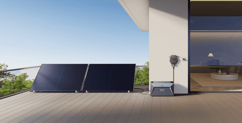 Batteria per un kit solare plug & play esistente