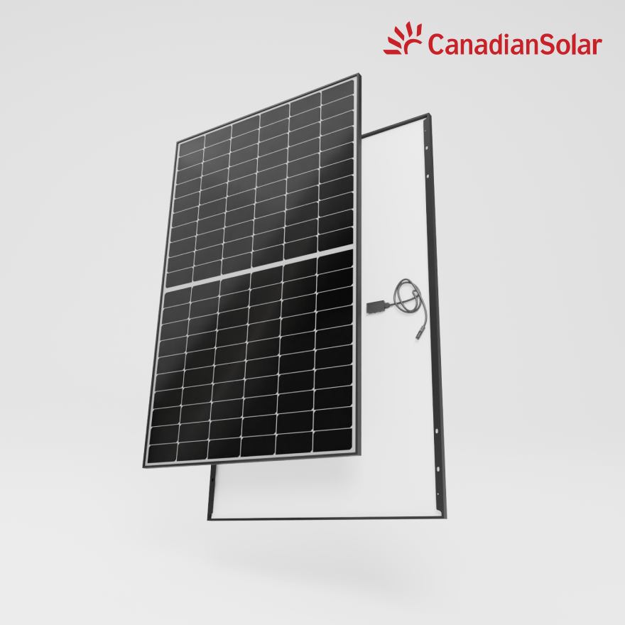Painel Solar Canadian Solar TOPHiKu6 Black Frame 460 Wp