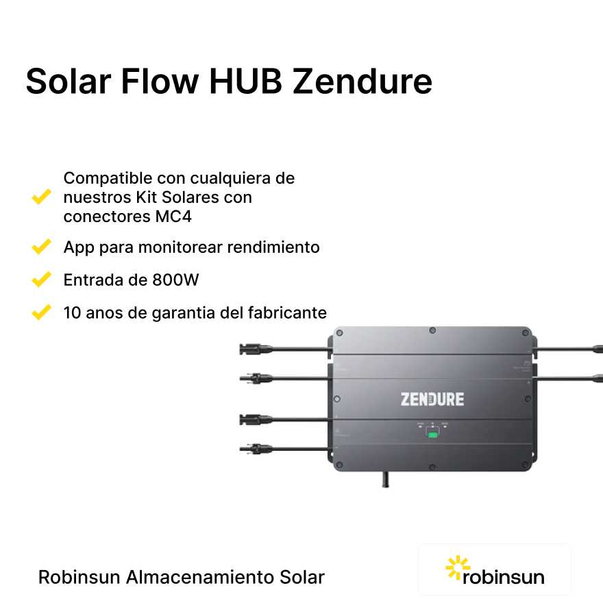 Zendure SolarFlow - 4 Batteries – Robinsun