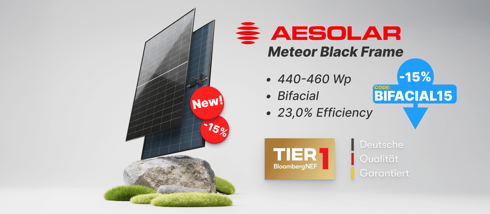 New Bifacial AE Solar
