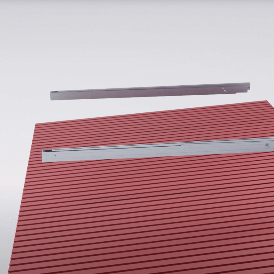 Fixation pour panneau solaire Sunfer 20H1