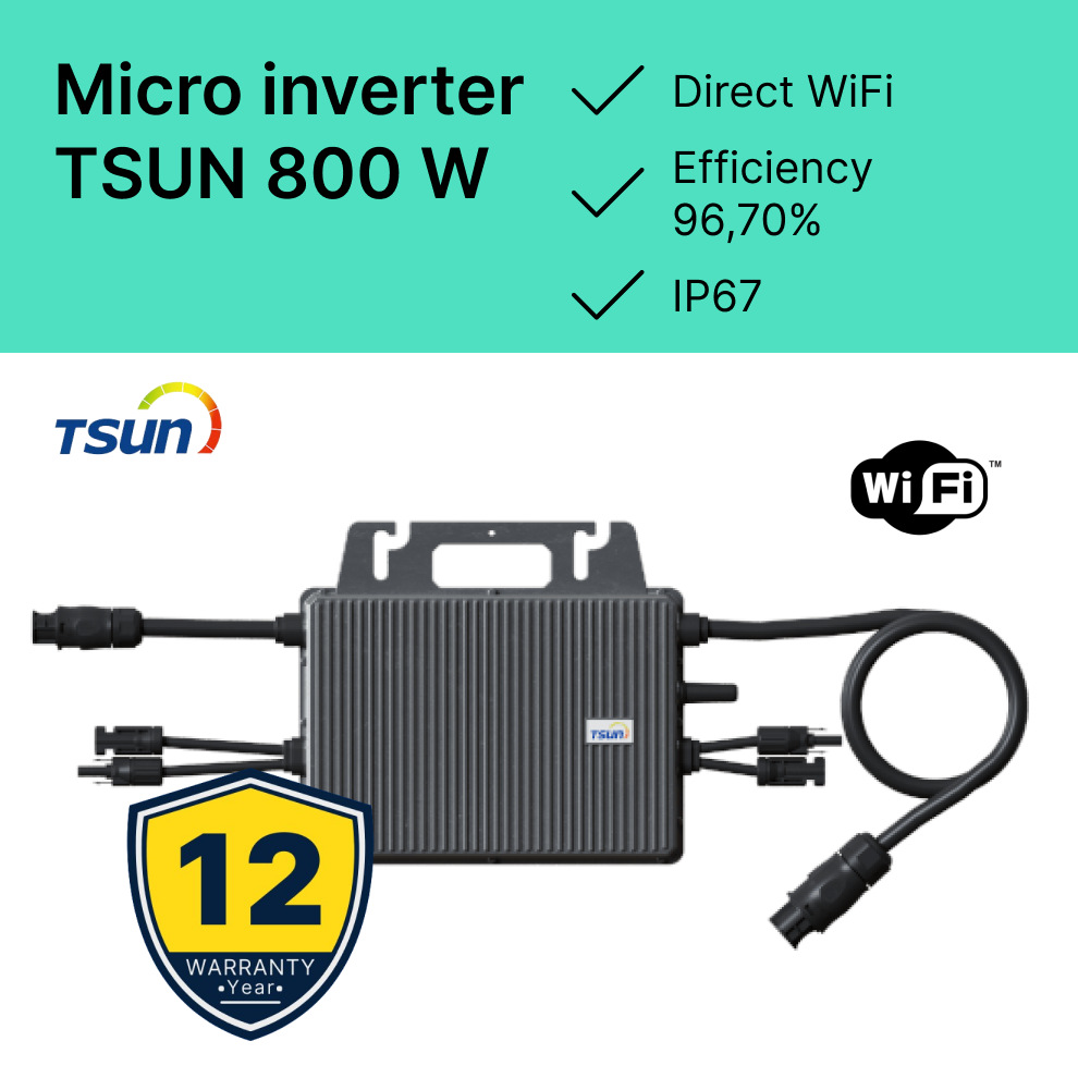 Robinsun Performance - Micro Inverter - TSUN TSOL MS800 W