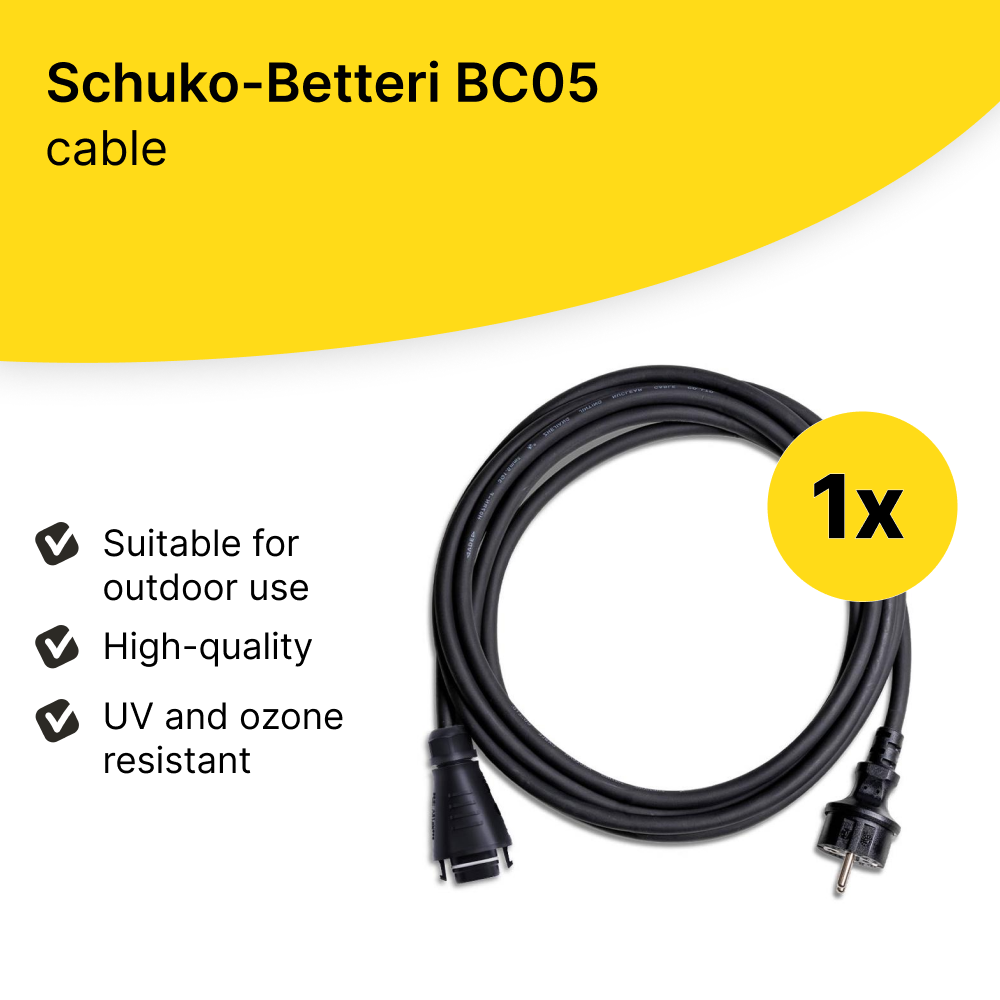 Cavo Schuko-Betteri BC05 (per microinverter Hoymiles)