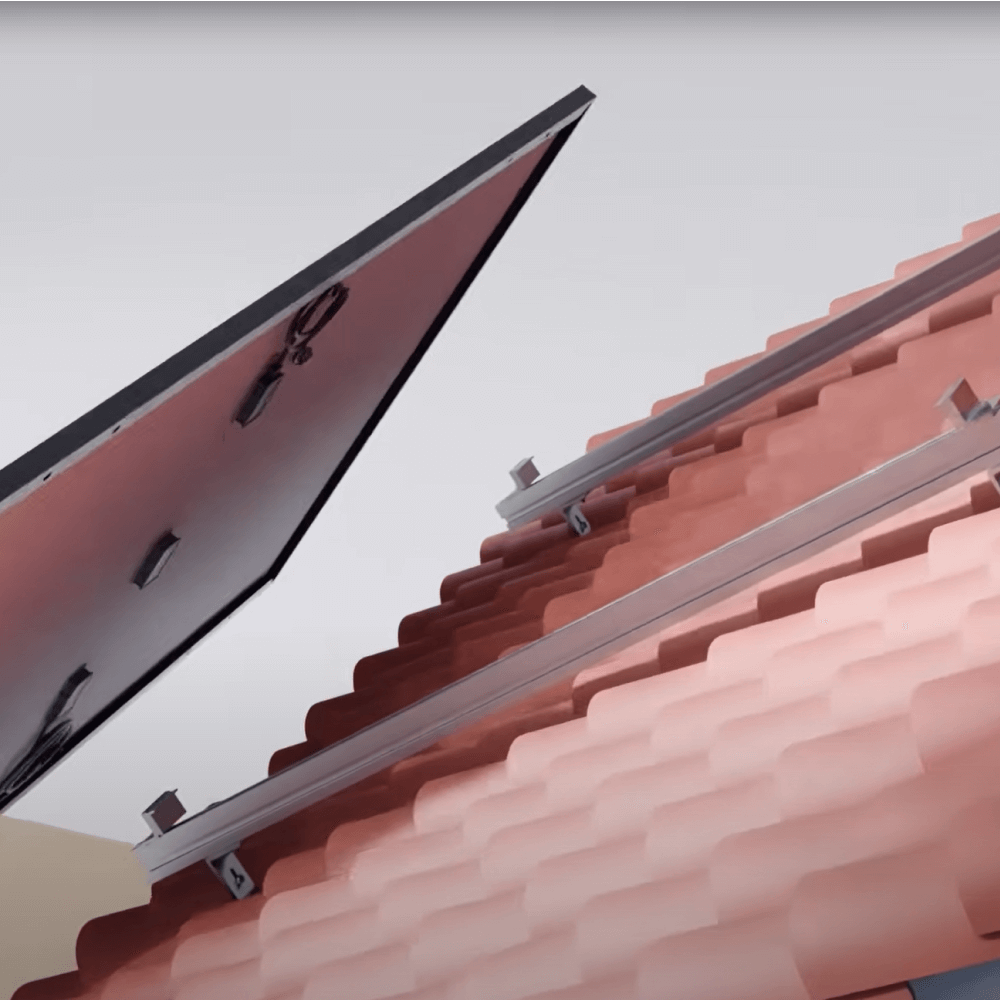 Fixação de painel solar Sunfer 02V1
