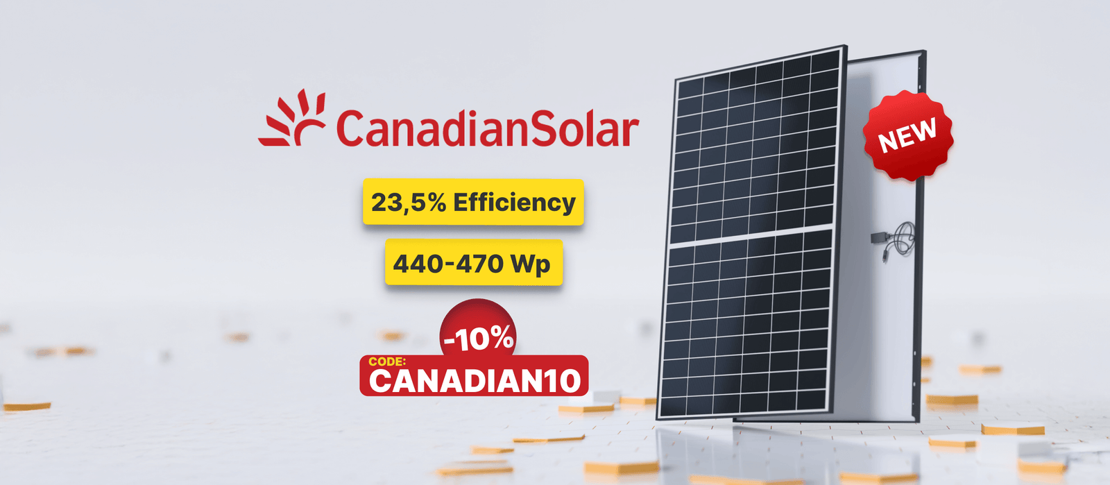 Neues Canadian Solar Panel