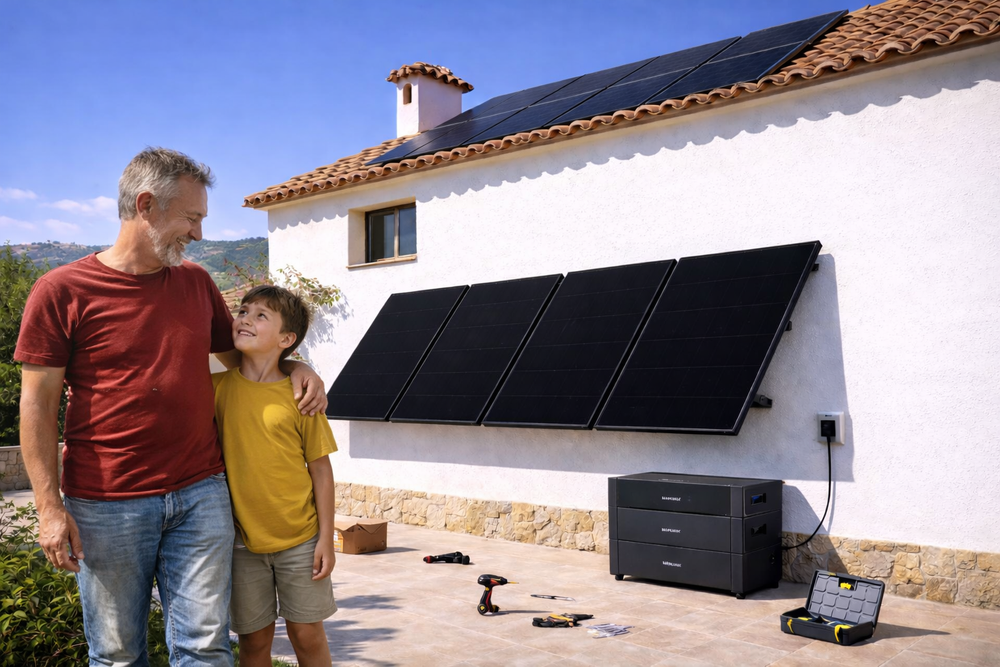 Kit solar balcón Robinsun